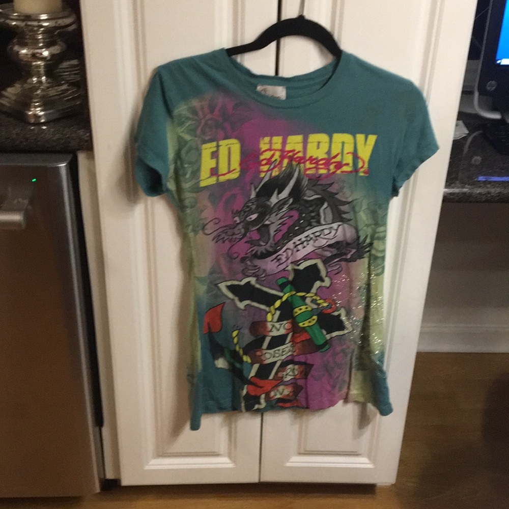 Ed hardy short sleeved tee